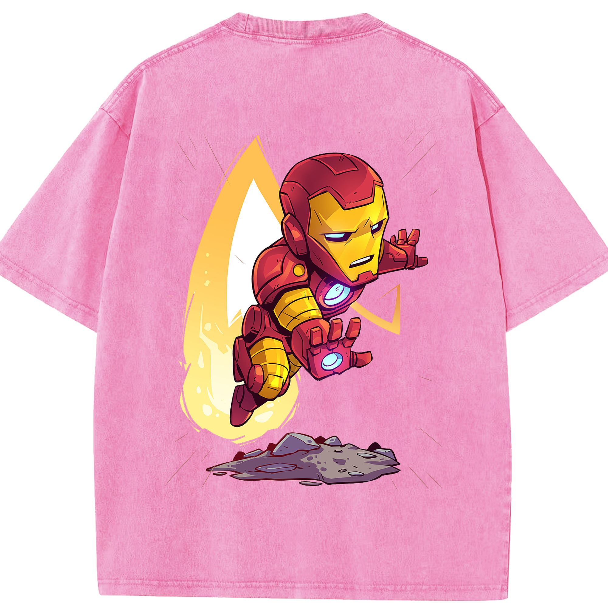 （画像用） アベンジャーズ The Avengers 綿100% ヴィンテージ風 半袖Tシャツ（背面プリント）